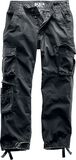Pure Vintage Trousers (Loose Fit), Black Premium by EMP, Pantaloni modello cargo