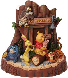 Winnie and Friends - Carved by Heart Collection, Winnie the Pooh, Statuetta