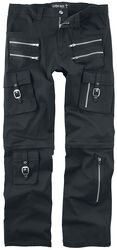 2in1: Trousers/Shorts, Gothicana by EMP, Pantaloni