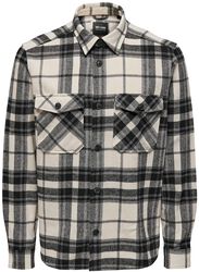 ONSMilo OVR Check LS Shirt, ONLY and SONS, Camicia Maniche Lunghe