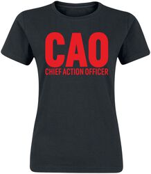 CAO logo, Chief Action Officer, T-Shirt