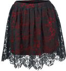 Lace Skirt, Gothicana by EMP, Minigonna