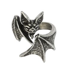 Nighthawk wrap ring, Alchemy Gothic, Anello