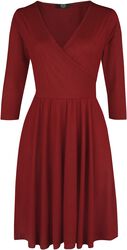 RED Wrap Dress, RED by EMP, Miniabito