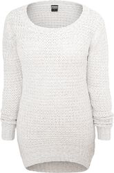 Ladies Long Wideneck Sweater, Urban Classics, Maglione