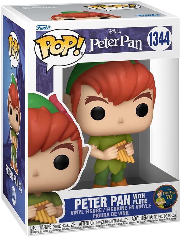 Peter Pan with Flute vinyl figurine no. 1344