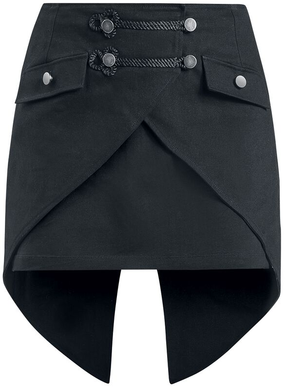 Black Skirt with Dovetail