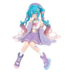 Love Sailor Purple Noodle Stopper Figurine, Hatsune Miku, Statuetta