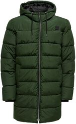 ONSMelvin Life quilted coat, ONLY and SONS, Cappotto invernale