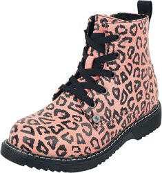 Kids' Boots with Leopard Print