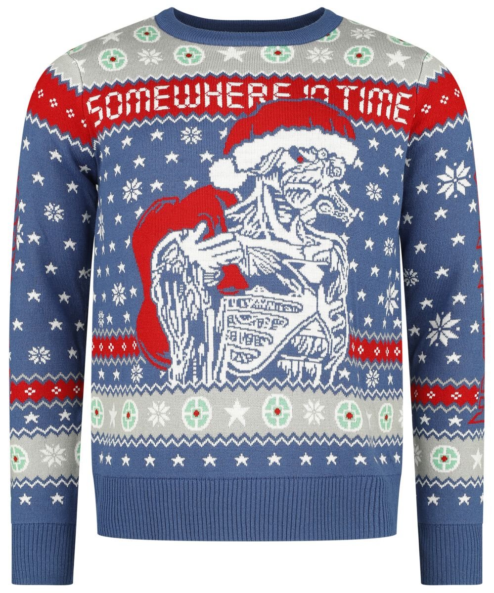 Holiday Sweater Iron Maiden Christmas jumper EMP