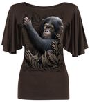 Monkey, Spiral, T-Shirt