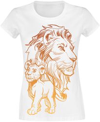 Simba And Mufasa - Father And Son, Il Re Leone, T-Shirt