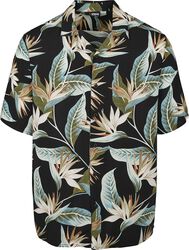 Blossoms Resort Shirt, Urban Classics, Camicia Maniche Corte