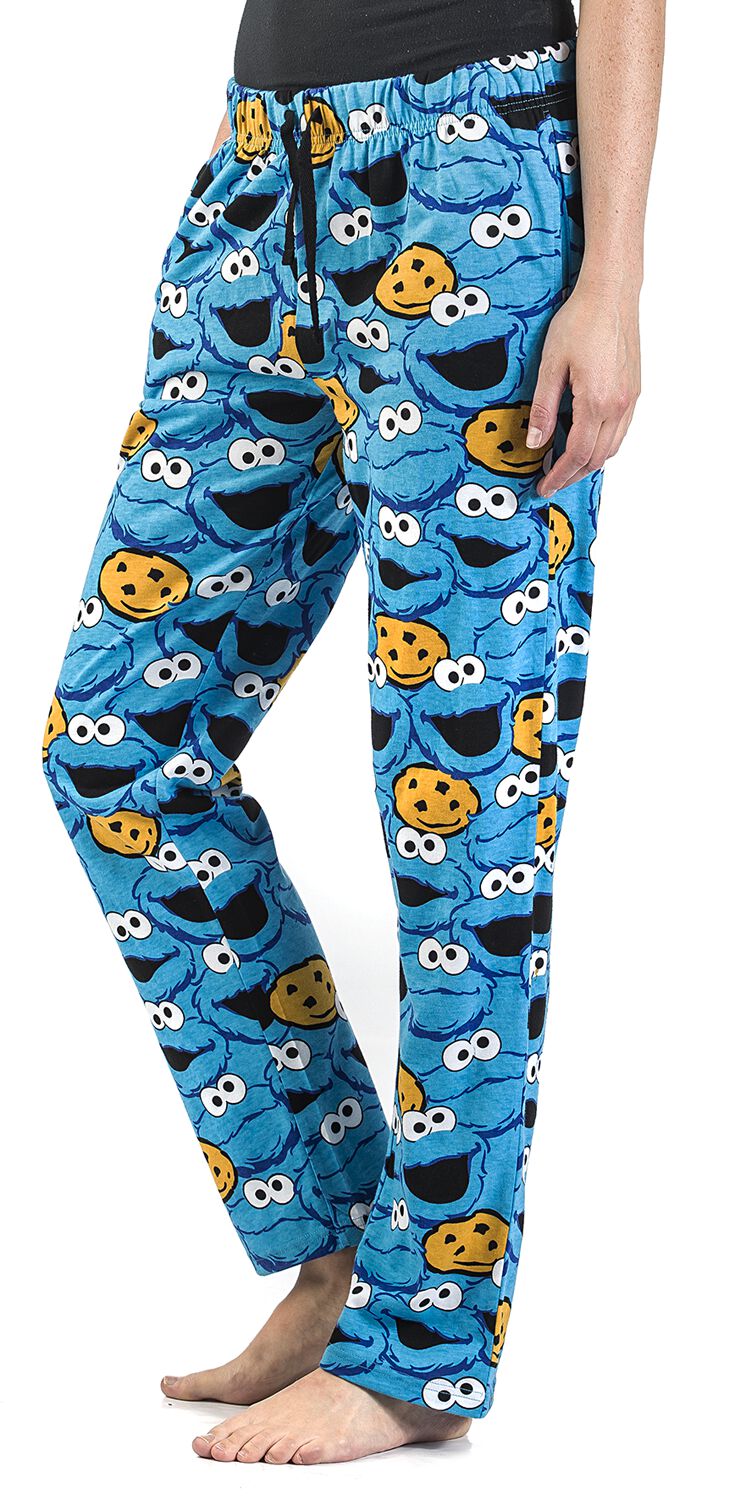Sesame Street Elmo Donna Pigiama Multicolore M 100% Cotone Regular Regular