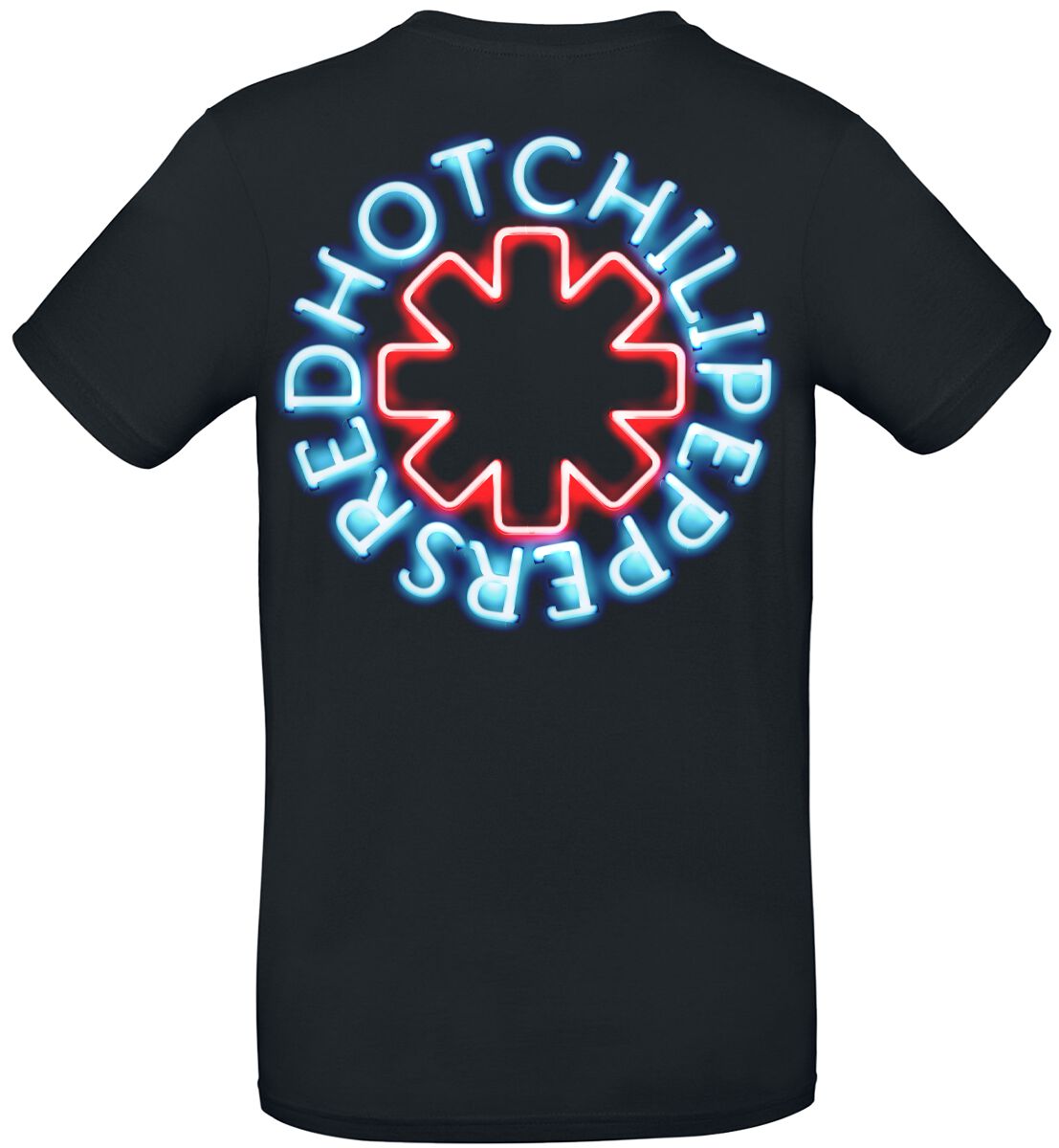 Red Hot Chili Peppers T-Shirt Donna - Logo Distressed Nero - Maglia Ufficiale EMP