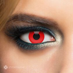 Chromaview Red Vampire Daily Disposable Contact Lenses, Chromaview, Lenti a contatto