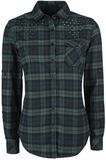 Checkshirt, Black Premium by EMP, Camicia Maniche Lunghe