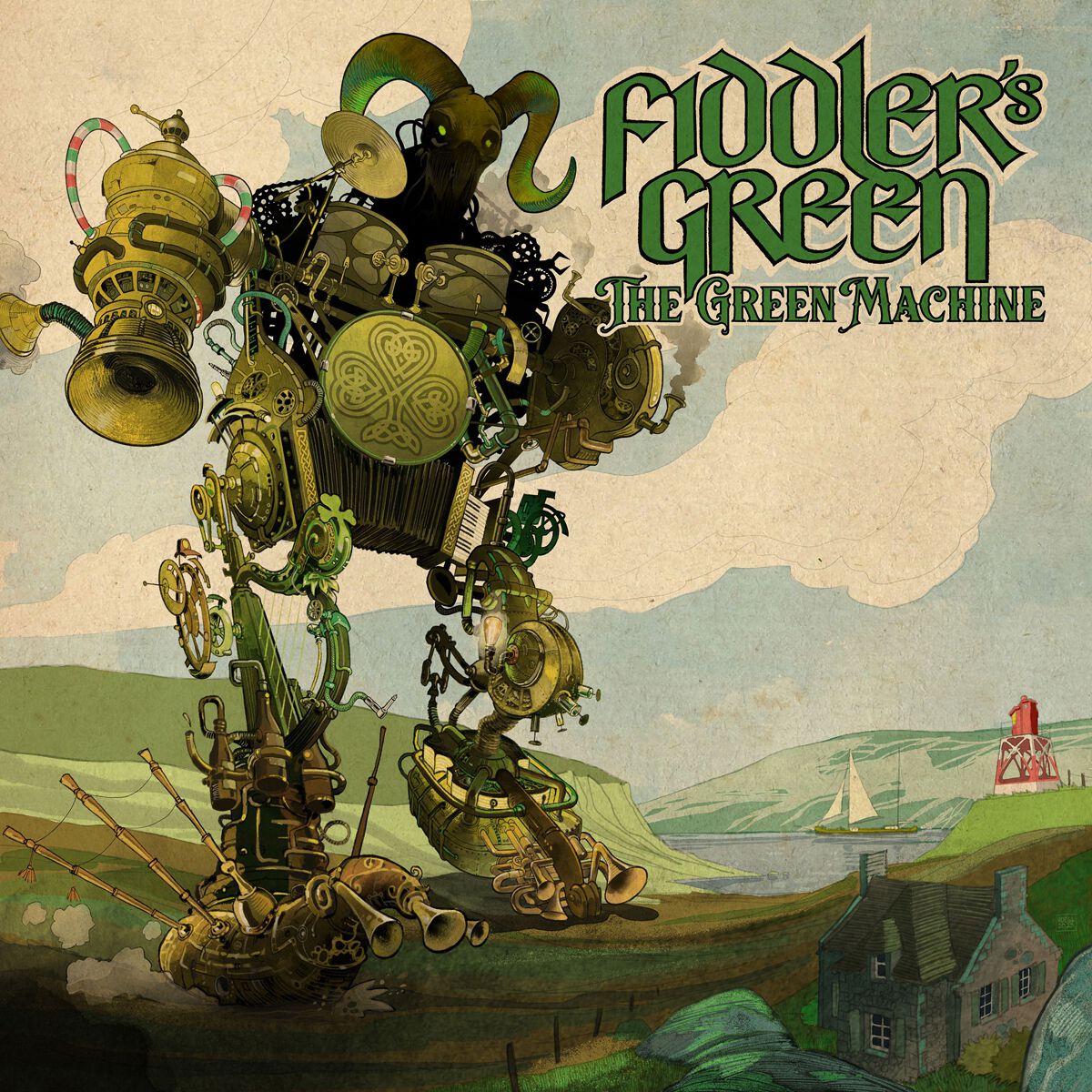 The green machine, Fiddler's Green CD