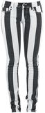 Wide Stripe Skarlett (Slim Fit), Gothicana by EMP, Pantaloni