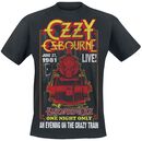 An Evening on the Crazy Train, Ozzy Osbourne, T-Shirt