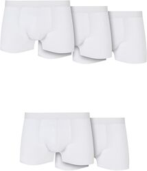 Set of five solid organic cotton boxer shorts, Urban Classics, Boxer