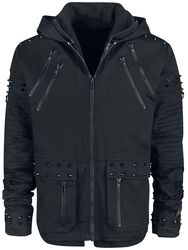 Black Chrome Jacket, Vixxsin, Giacca invernale