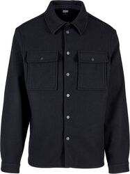Plain overshirt, Urban Classics, Camicia Maniche Lunghe