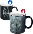 V - Skyrim - Dragon Symbol - Heat-Change Mug, The Elder Scrolls, Tazza