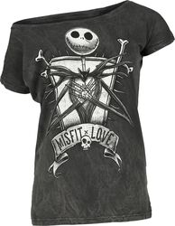Jack Skellington - Misfit Love, Nightmare Before Christmas, T-Shirt