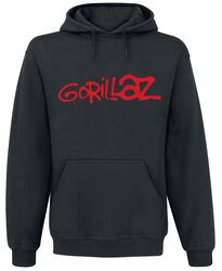 Logo, Gorillaz, Felpa con cappuccio