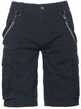 Ray Chain Shorts, Black Premium by EMP, Shorts