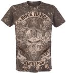 Reckless, Rock Rebel by EMP, T-Shirt