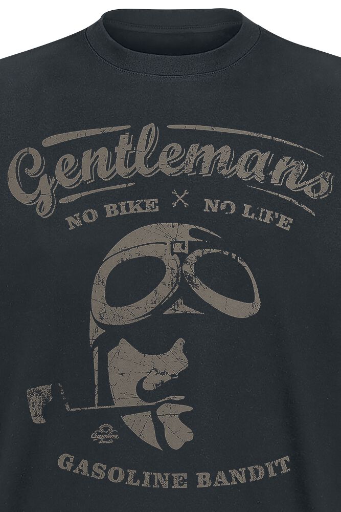 Abbigliamento Stile Gasoline Bandit Gasoline Bandit Hot Rod Rockabilly - Maglietta Da Motociclista Motivo Respect All Rispect M 118643479 T-shirt Uomo Biker Design Originale