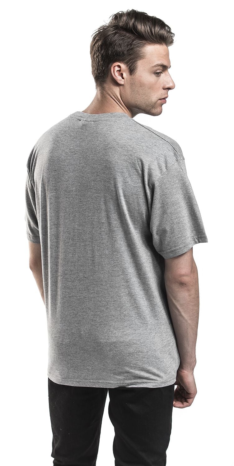 Heisenberg Hermanos Maglietta Uomo - Breaking Bad, Colore Grigio Melange, Taglia M, 100% Cotone, Certificazione Oeko-Tex