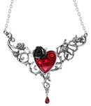 Blood Rose Heart, Alchemy Gothic, Collana