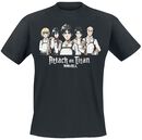 Group, Attack On Titan, T-Shirt