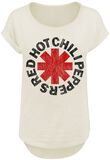 Distressed Logo, Red Hot Chili Peppers, T-Shirt