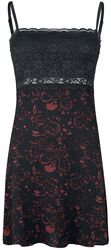Nightgown with lace, Black Premium by EMP, Camicia da notte
