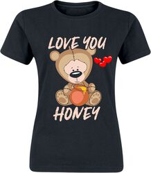 Love You Honey, Animaletti, T-Shirt