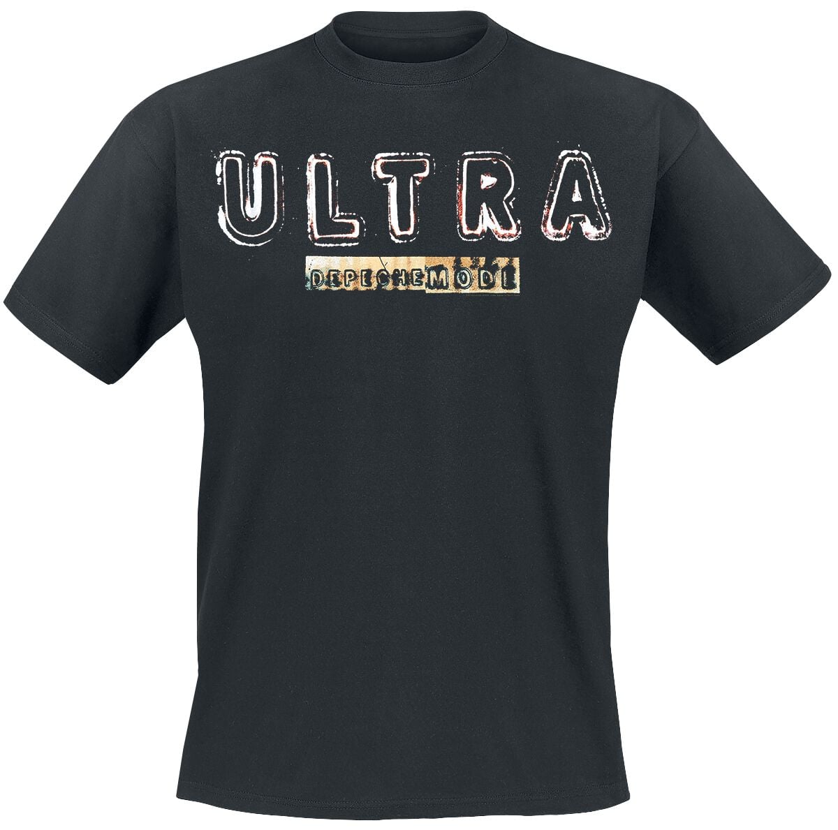 T-Shirt Depeche Mode Walking In My Shoes – Uomo, Nero, Vestibilità Regular, Merch Ufficiale - 3