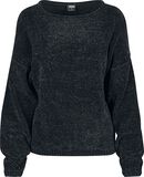 Ladies Oversize Chenille Sweater, Urban Classics, Felpa