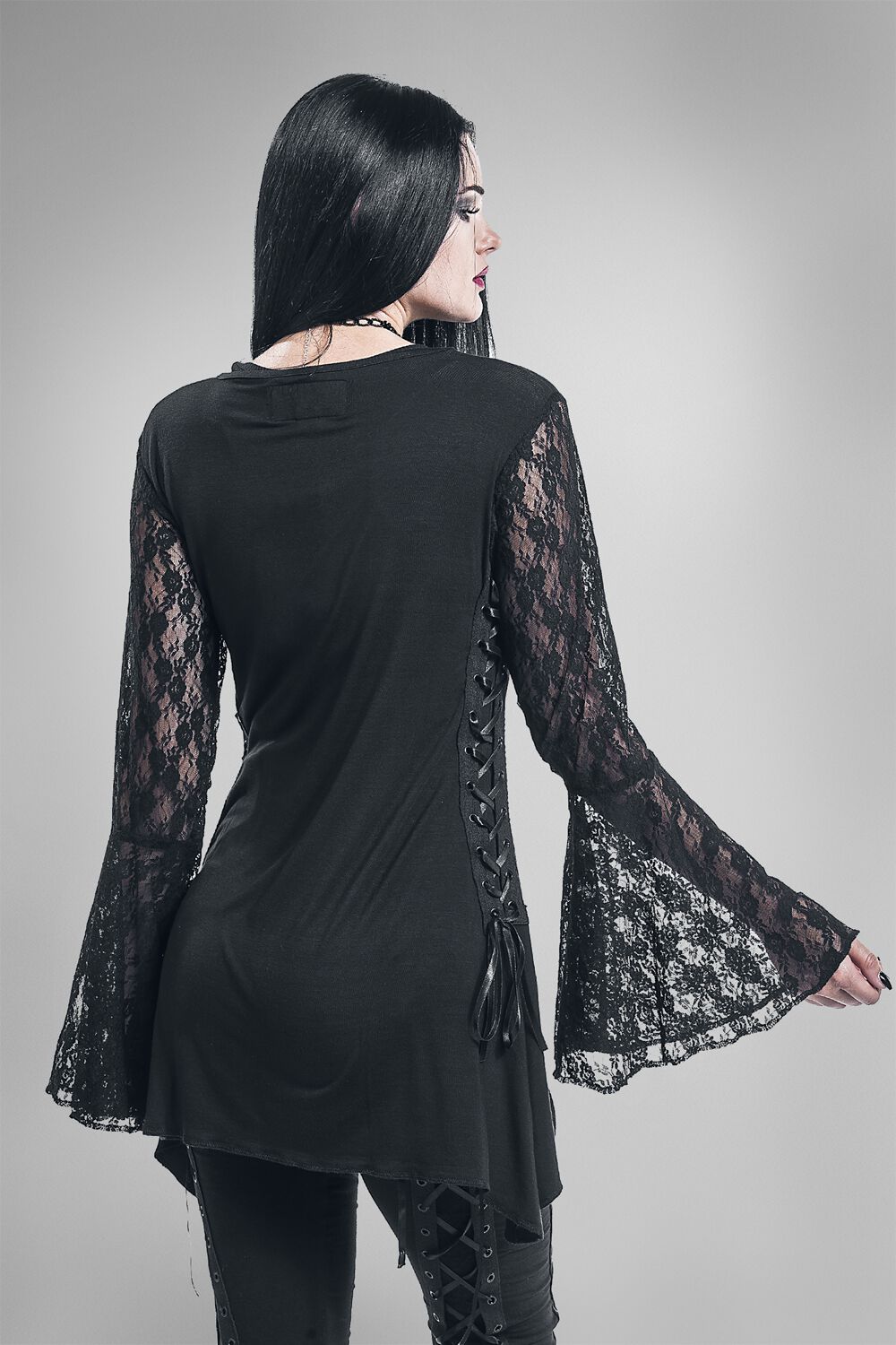 Cut The Cord | Gothicana by EMP Maglia Maniche Lunghe | EMP