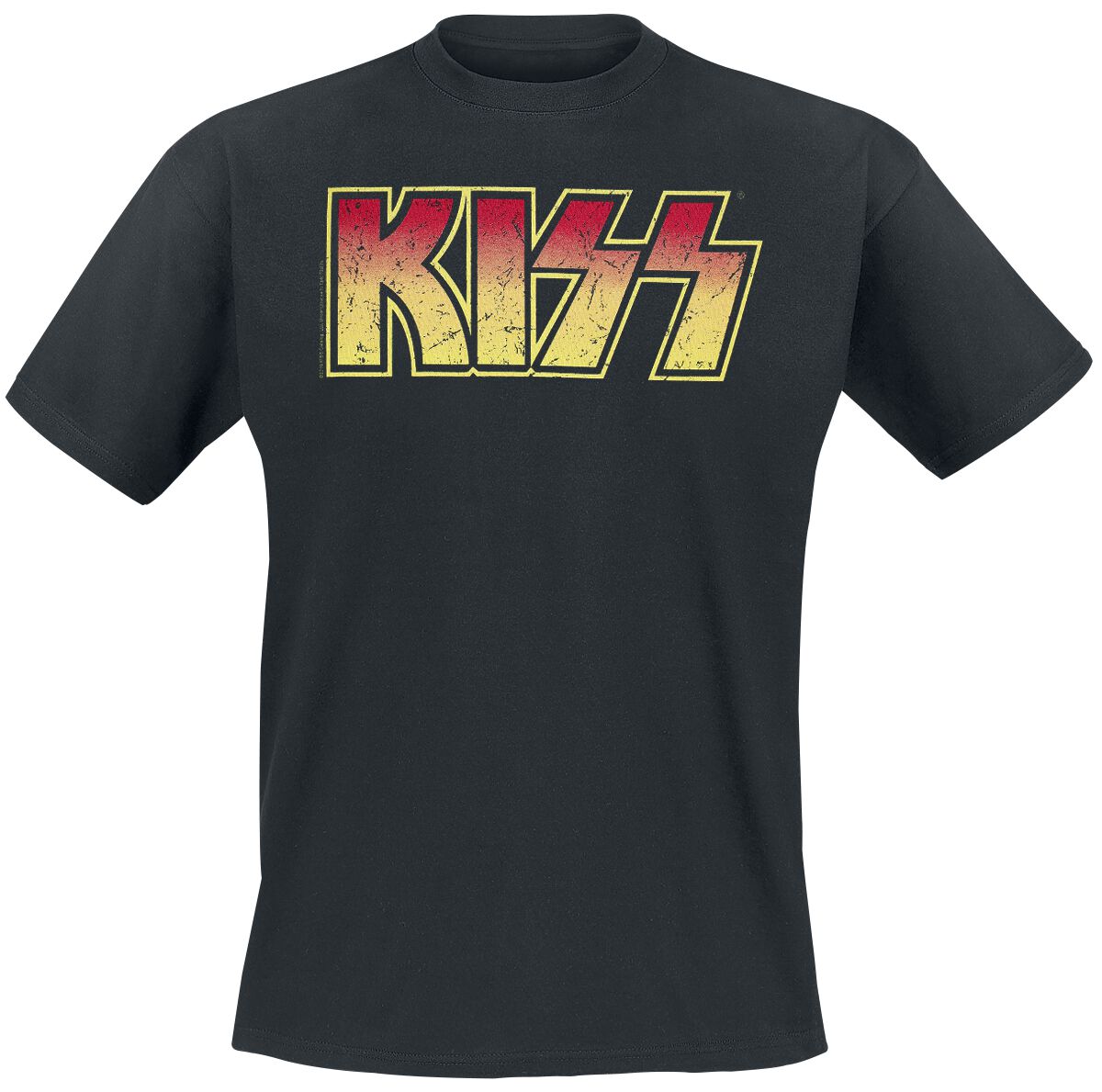 Distressed Logo Kiss T-Shirt EMP