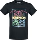 Neon Starter, Pokémon, T-Shirt