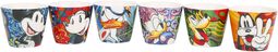 Mickey and Friends - Set of six espresso cups, Mickey Mouse, Tazza