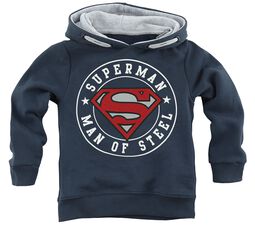 Kids - Man Of Steel, Superman, Felpa con cappuccio