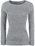 Knitted Basic Sweater, Black Premium by EMP, Maglione