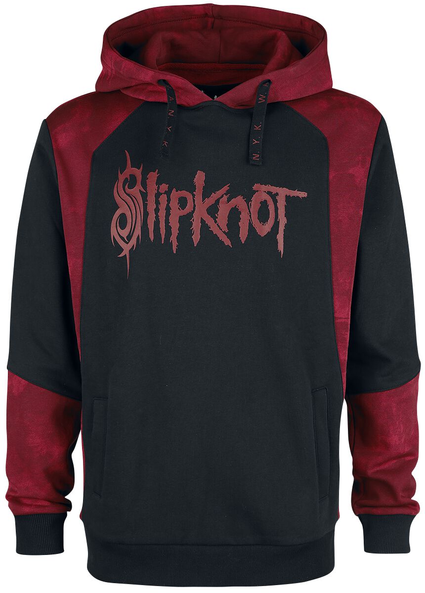 Felpa Slipknot con Cappuccio Fascia Occhiello Logo Nuova Ufficiale