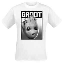 Groot - Square, Guardiani della Galassia, T-Shirt